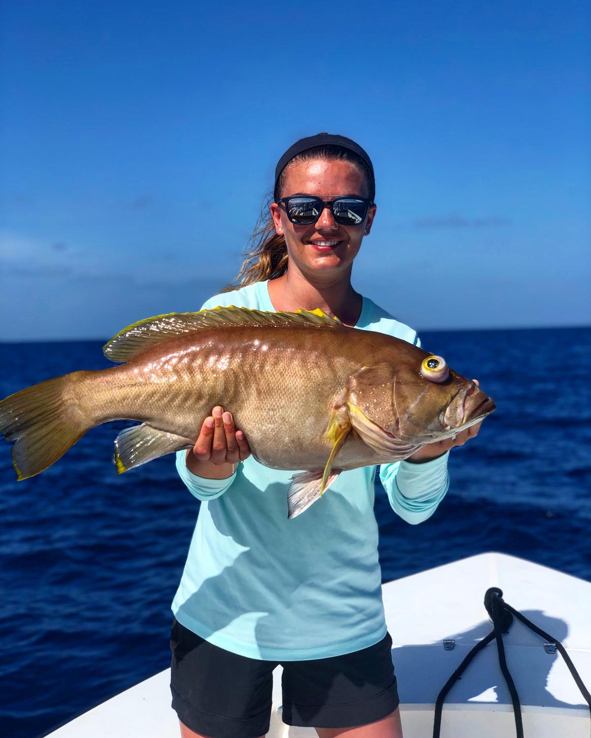 Tunnel Vision Sportfishing charter boat in action off Islamorada